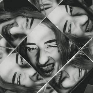 Mirror reflection wallpaper