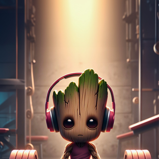 Groot cartoon wallpaper
