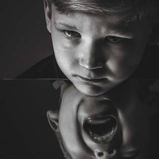 Mirror reflection wallpaper