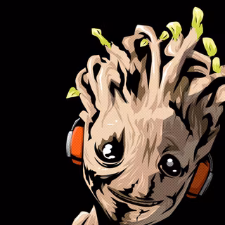 Groot cartoon wallpaper