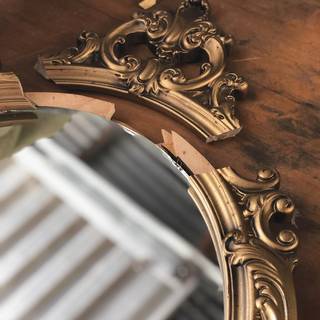 Mirror reflection wallpaper