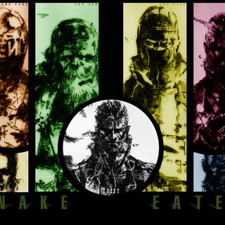Metal Gear Solid Snake Eater desktop wallpaper