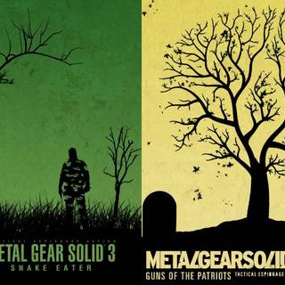 Metal Gear Solid Snake Eater desktop wallpaper