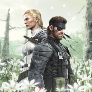 Metal Gear Solid Snake Eater desktop wallpaper