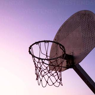 Sunset basketball wallpaper