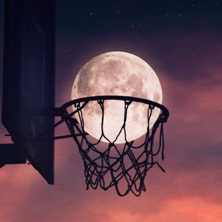 Sunset basketball wallpaper