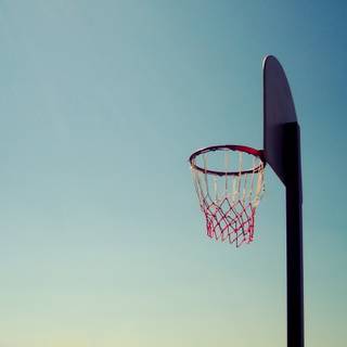 Sunset basketball wallpaper