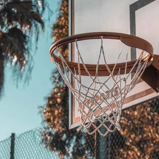 Sunset basketball wallpaper