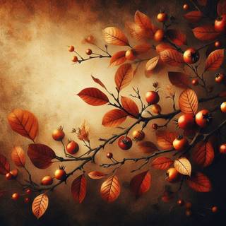 Brown autumn aesthetic wallpaper