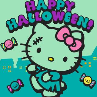 Hello Kitty scary wallpaper