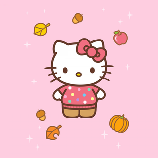 Computer Halloween Hello Kitty wallpaper