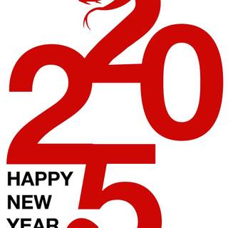 2025 New Year HD wallpaper