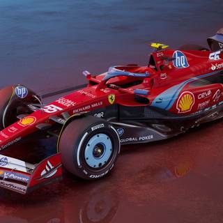 2024 F1 Ferrari wallpaper