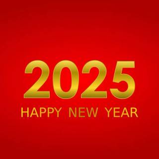 2025 New Year HD wallpaper