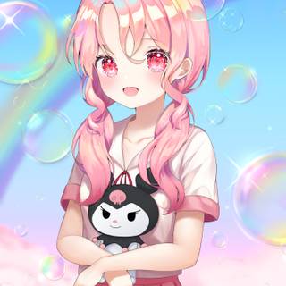 My Melody human wallpaper