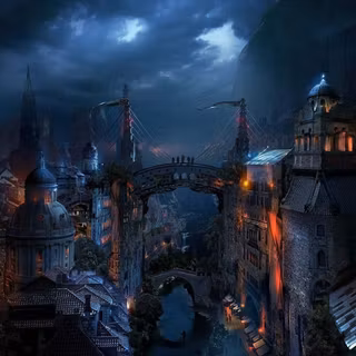 Dark scifi wallpaper