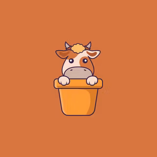 Cow PC wallpaper