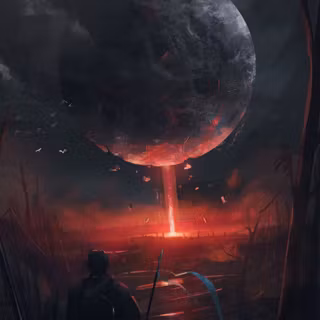 Dark scifi wallpaper