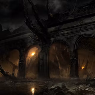 Dark scifi wallpaper