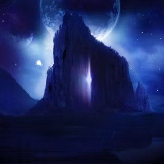 Dark scifi wallpaper