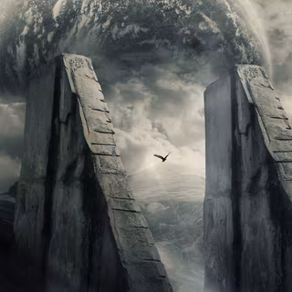 Dark scifi wallpaper