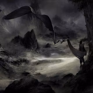 Dark scifi wallpaper