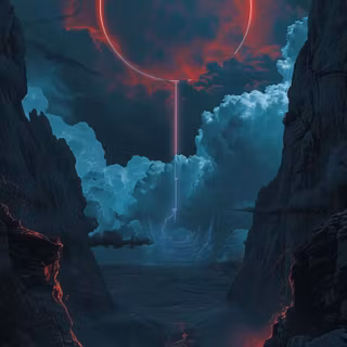 Dark scifi wallpaper