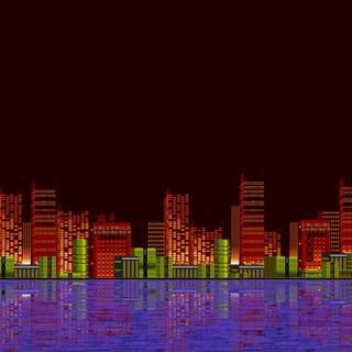 Desktop 16 bits wallpaper