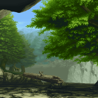 Desktop 16 bits wallpaper