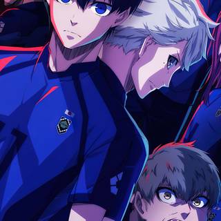 Anime Blue Lock 4k wallpaper