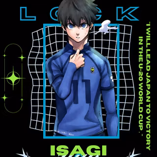 Blue Lock Nel Isagi wallpaper