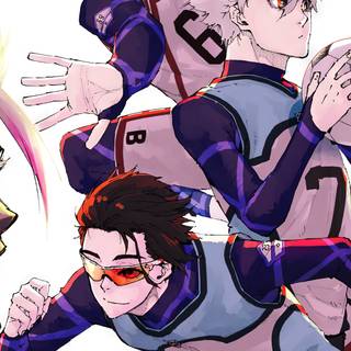 Anime Blue Lock 4k wallpaper