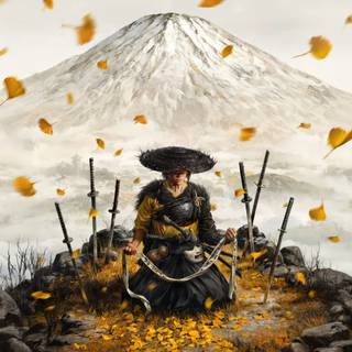 Ghost of Yotei 2025 gaming wallpaper