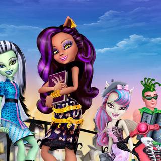 Monster High 4k wallpaper