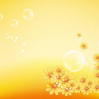 Yellow flowers desktop wallpaper
