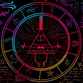Bill Cipher 4k wallpaper
