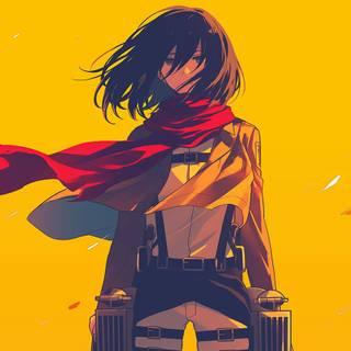 Mikasa Ackerman desktop wallpaper