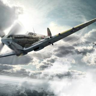 Spitfire 4k wallpaper