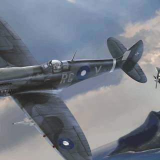 Spitfire 4k wallpaper