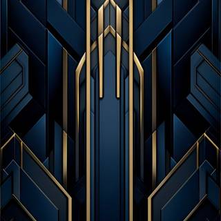 Blue and gold iPhone wallpaper