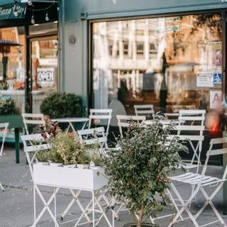 Cozy cafe 4k wallpaper