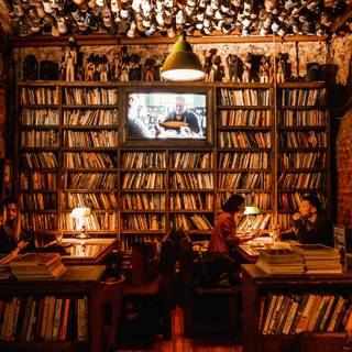 Cozy cafe 4k wallpaper