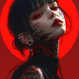 Phone 4k red wallpaper