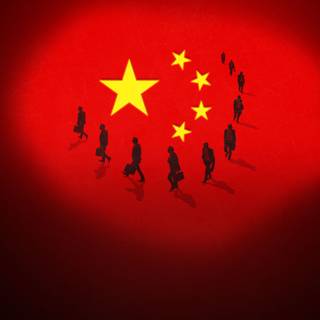 China flag 4k wallpaper