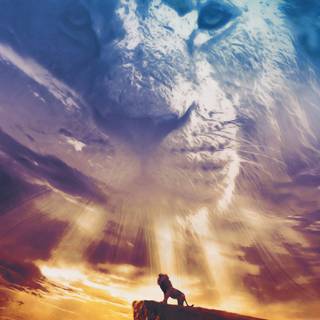 King lion 4k wallpaper