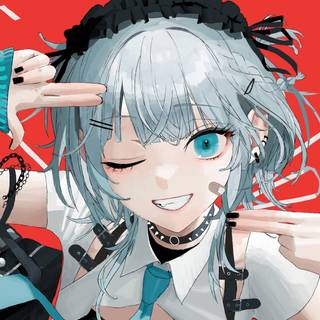 Anime emo 4k wallpaper