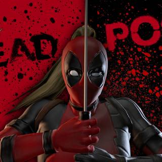 Lady Deadpool 4k wallpaper