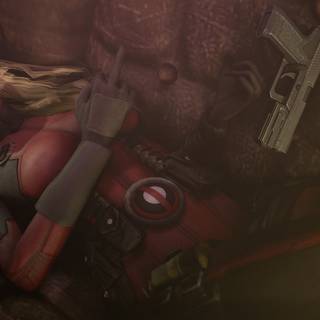 Lady Deadpool 4k wallpaper