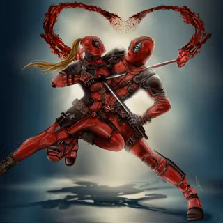 Lady Deadpool 4k wallpaper