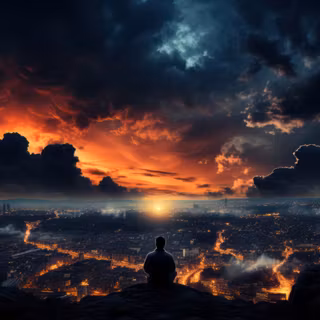 4k desktop alone wallpaper